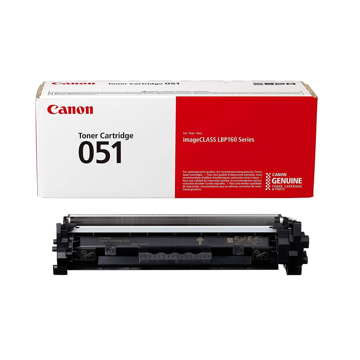 Canon CRG 051 Lasertoner - 2170C001 Original - Sort 23000 sider