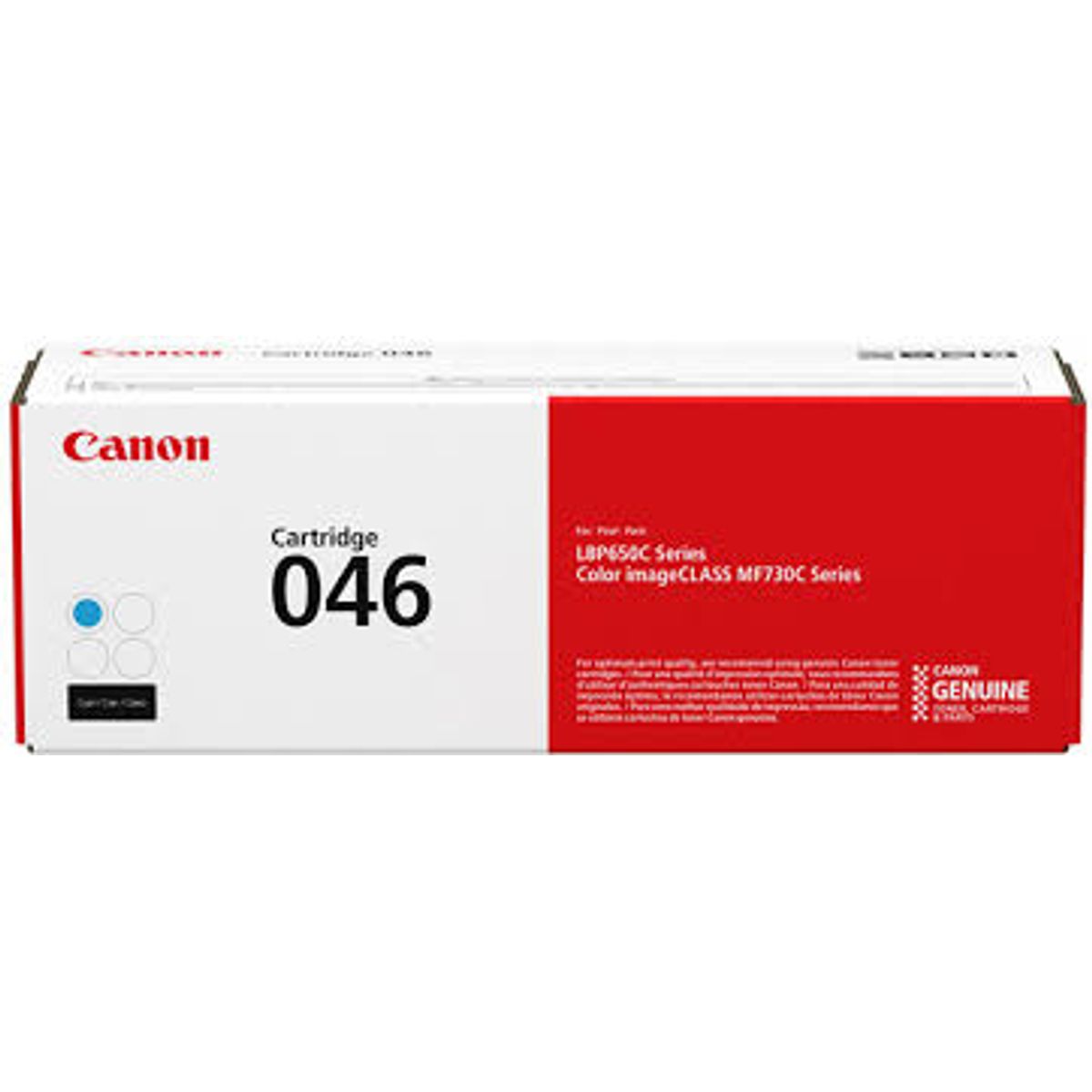 Canon CRG 046 Lasertoner - 1249C002 Original - Cyan 2300 sider