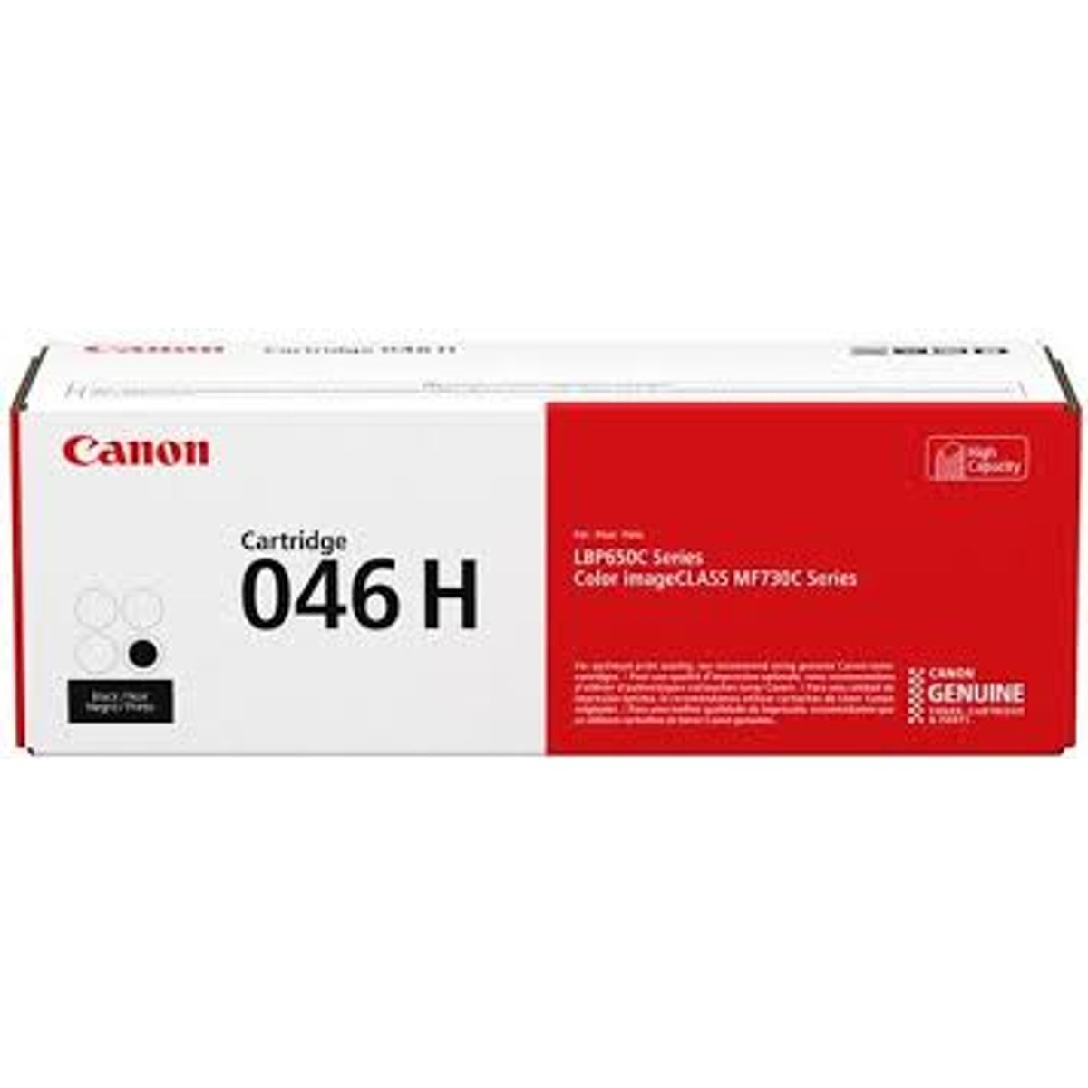 Canon CRG 046H Lasertoner - 1254C002 Original - Sort 6300 sider