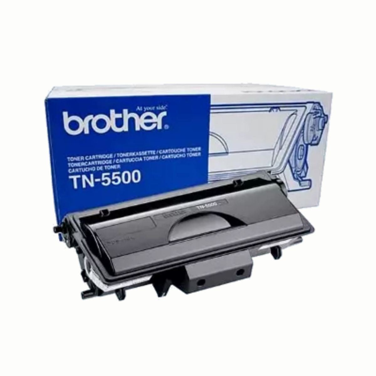 Brother TN5500 BK sort Lasertoner, Original