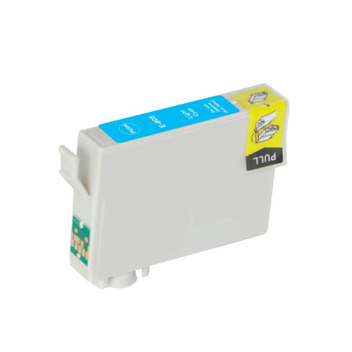 Pixojet blækpatron Epson T0805 - C13T08054011 lys cyan 13,5 ml