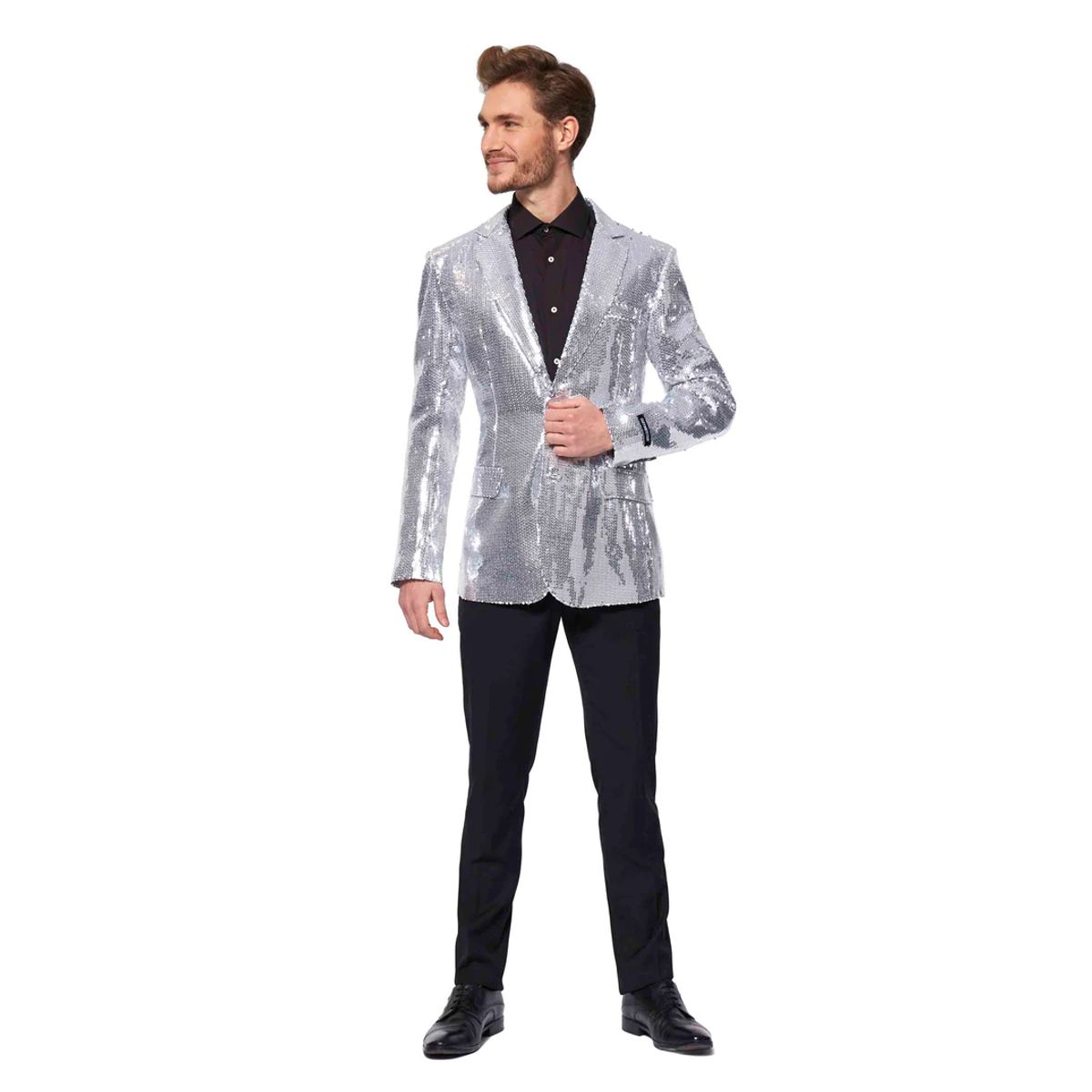 Suitmeister - Sequins Silver Blazer EU54