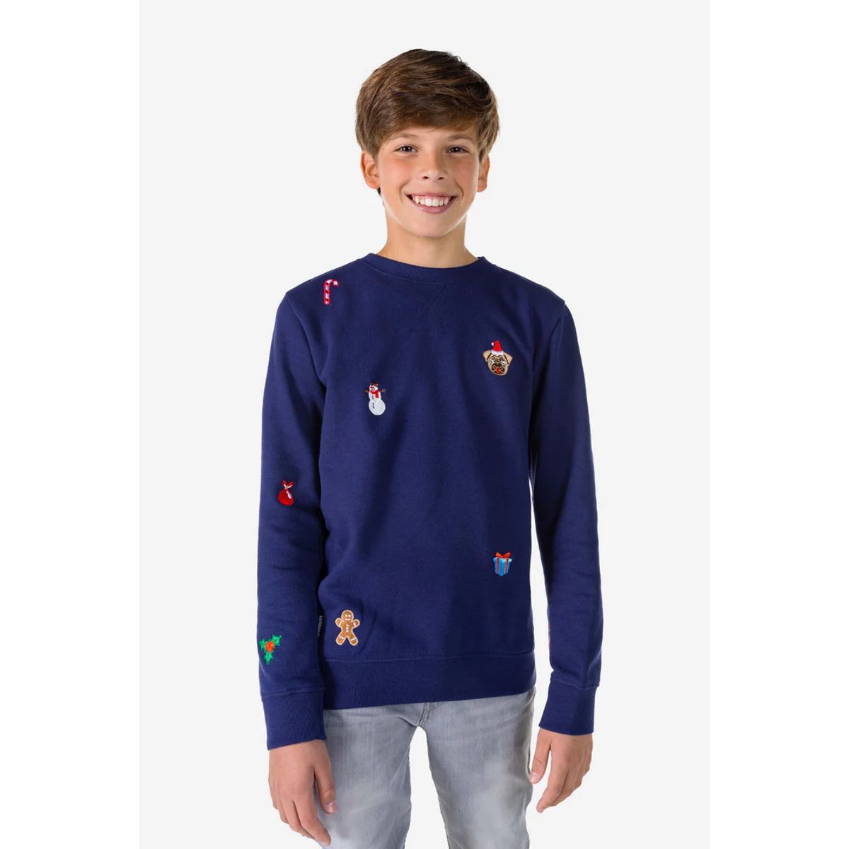 OppoSuits - Sweat Teen X-Mas Icons - Navy S