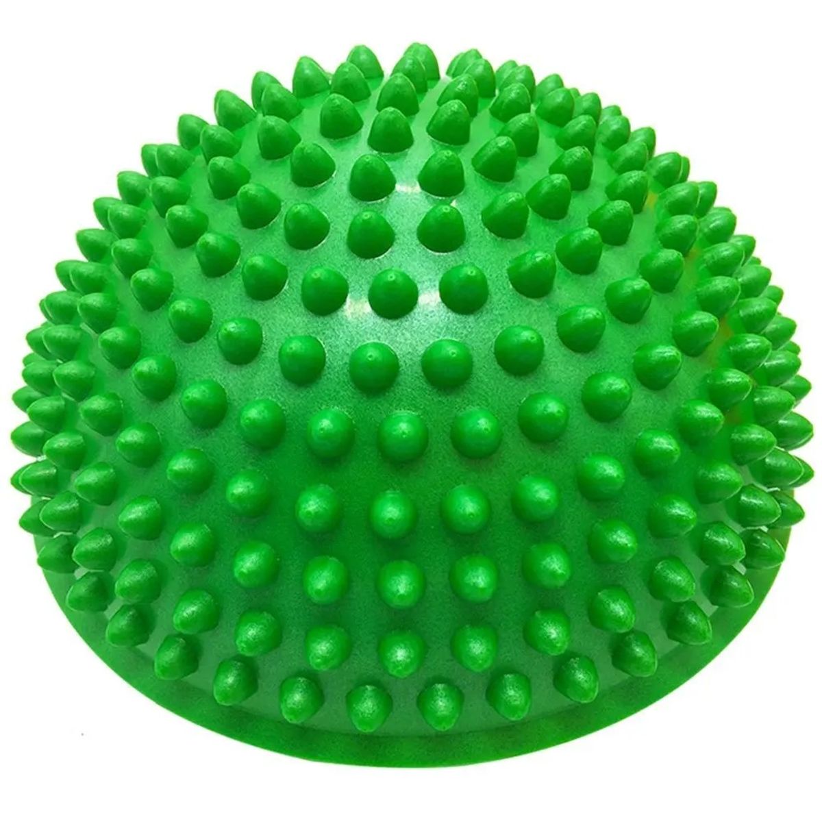 Balance pindsvin med massageknopper, 16 cm, grøn