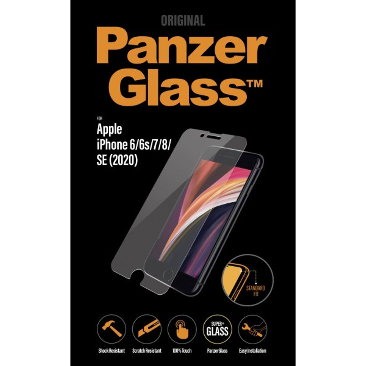 PanzerGlass Apple iPhone SE (2020)/8/7/6, klar