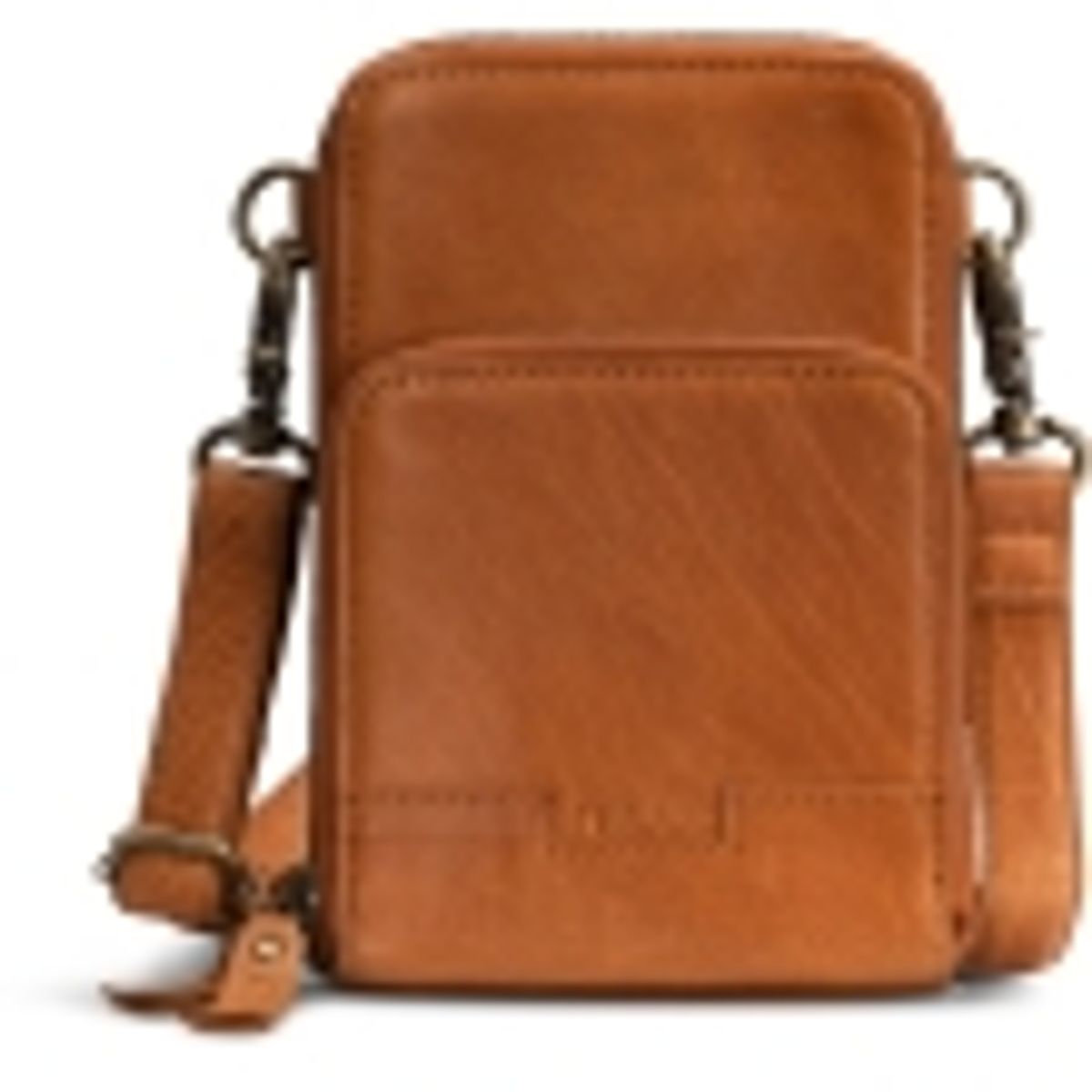 muud Dafna, crossbody taske, læder, whisky