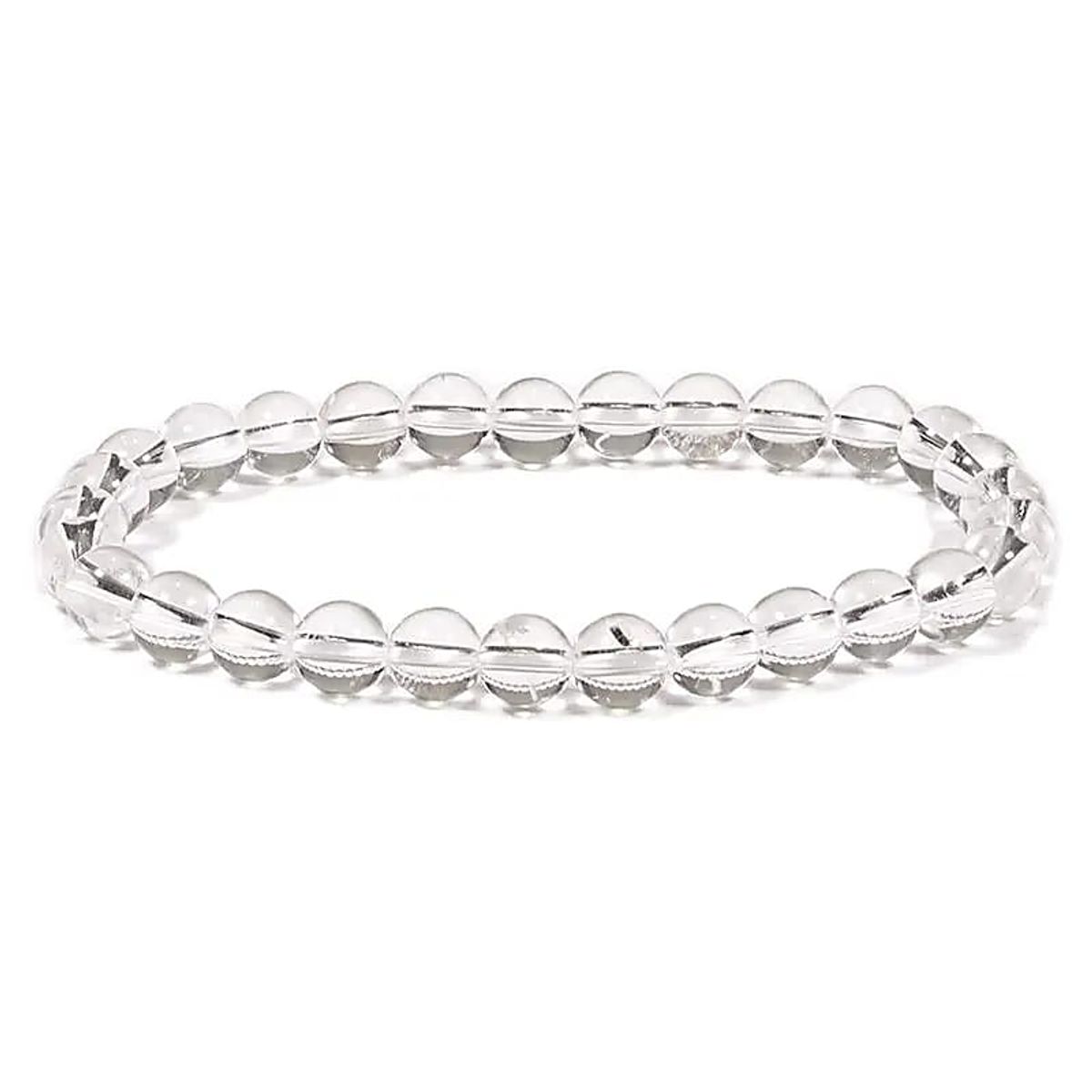 Armbånd Bjergkrystal - 6mm