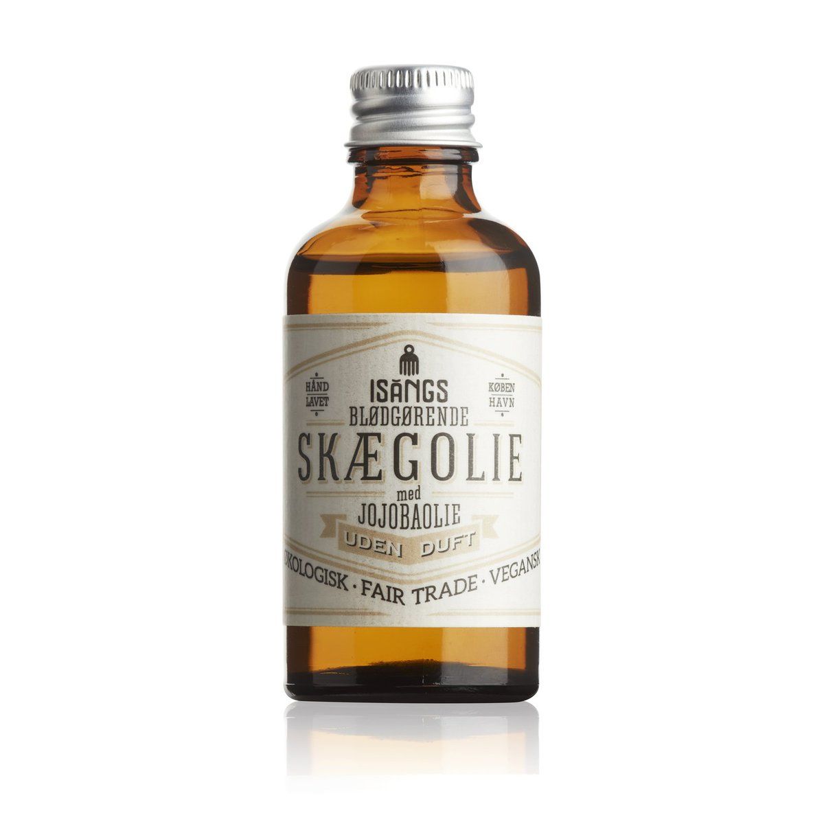 Skægolie - Uden duft - 50 ml