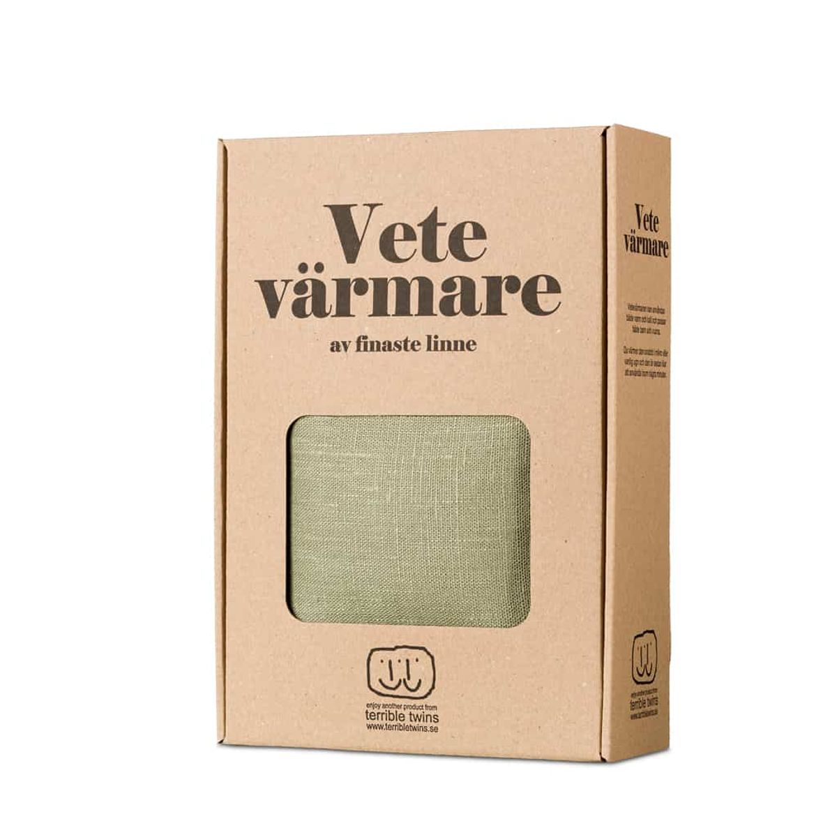 Varmepude med hvedekerner - Large - Light Olive Green