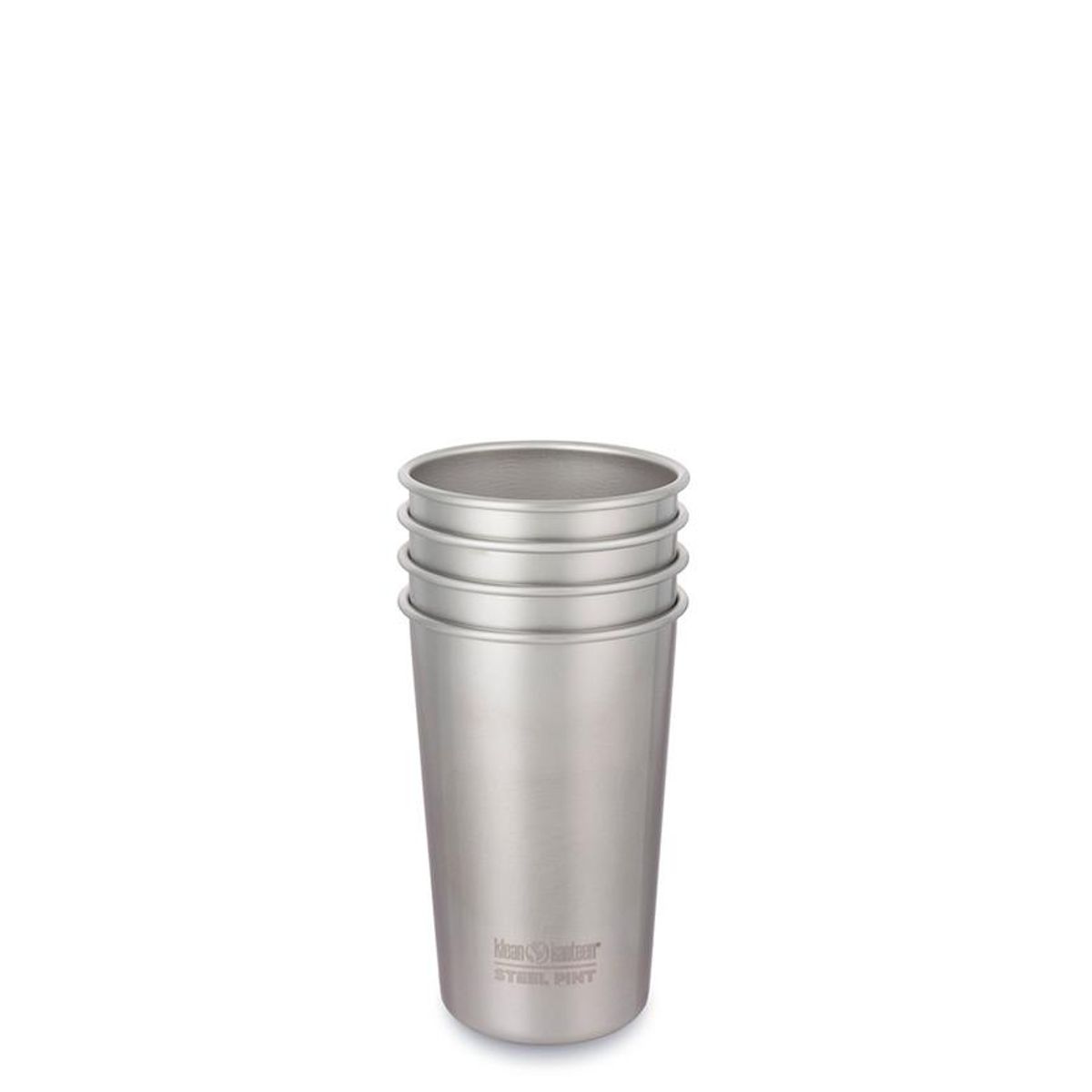 Klean Kanteen kop i rustfrit stål - 473 ml. - 4-pak