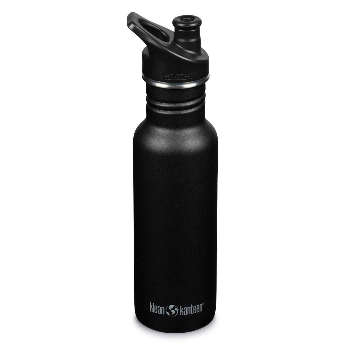 Klean Kanteen drikkedunk i rustfrit stål - Black - 532 ml.