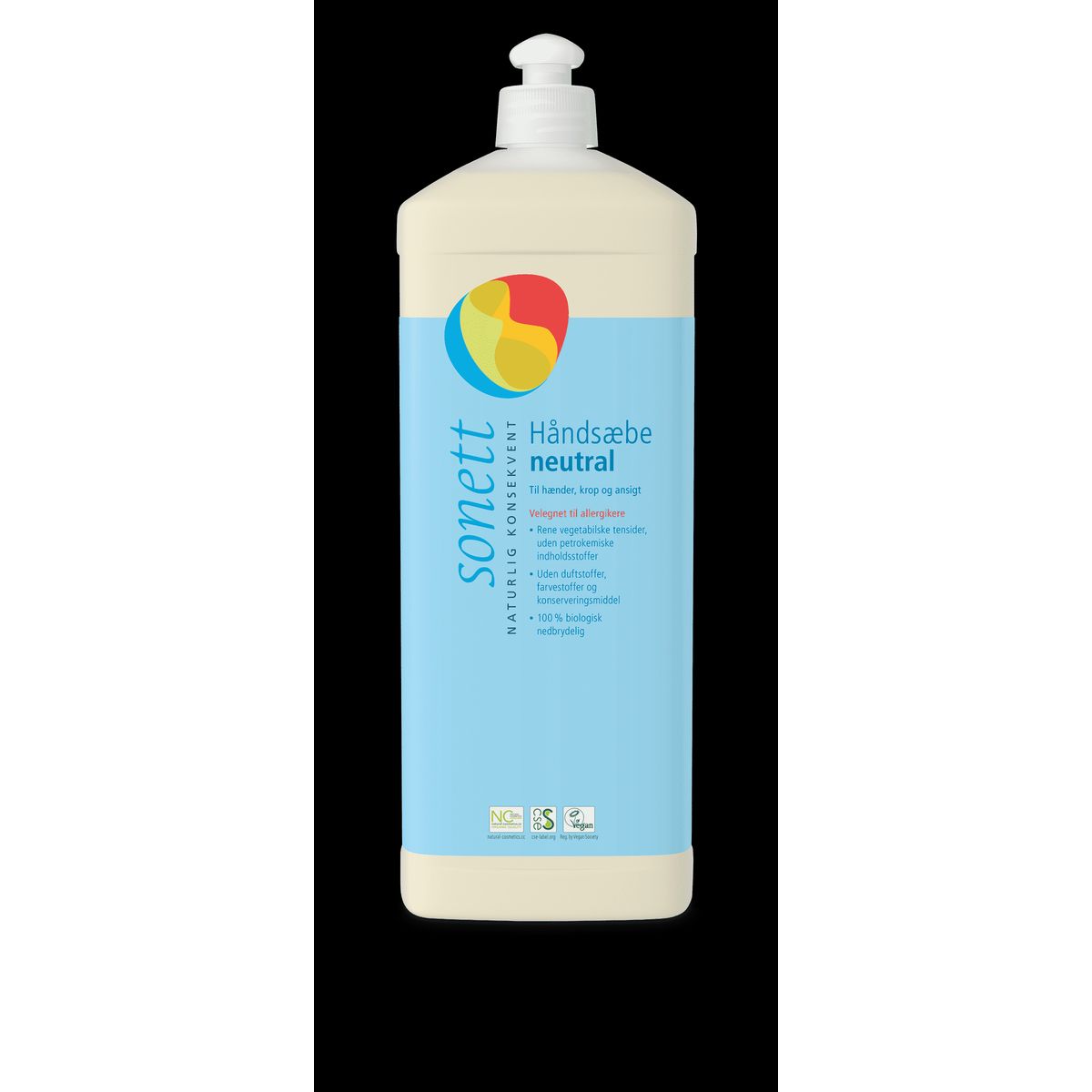 Flydende håndsæbe, refill - neutral - 1000 ml