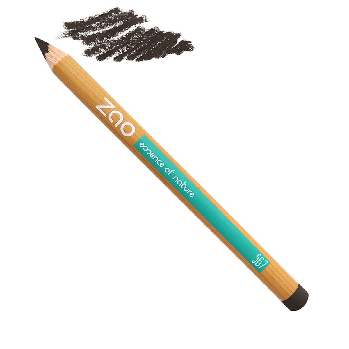 Økologisk Eyebrow pencil, Ebony Brown, 567