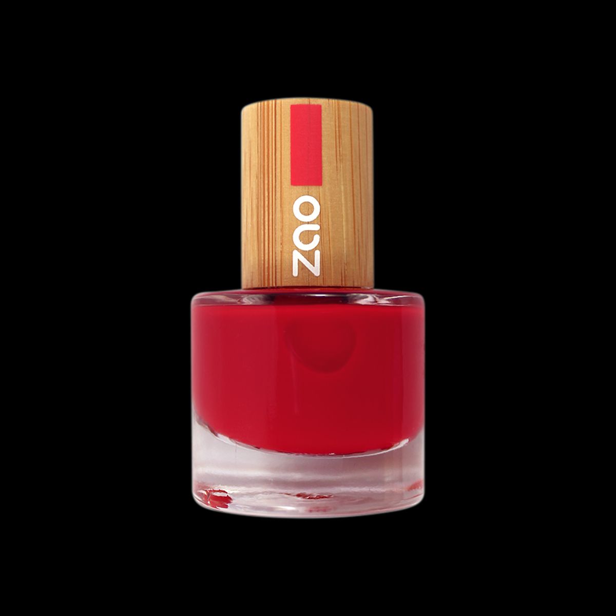 ZAO biobaseret neglelak, Carmin Red - 650