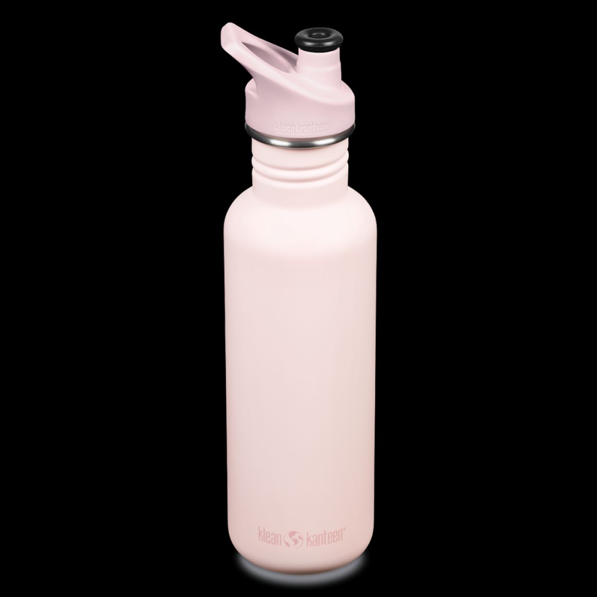 Klean Kanteen drikkedunk i rustfrit stål - Heavenly Pink - 800 ml.