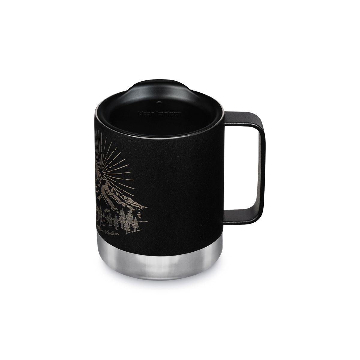 Termokrus i rustfrit stål - Camp Mug - Mountain Black - 355 ml.