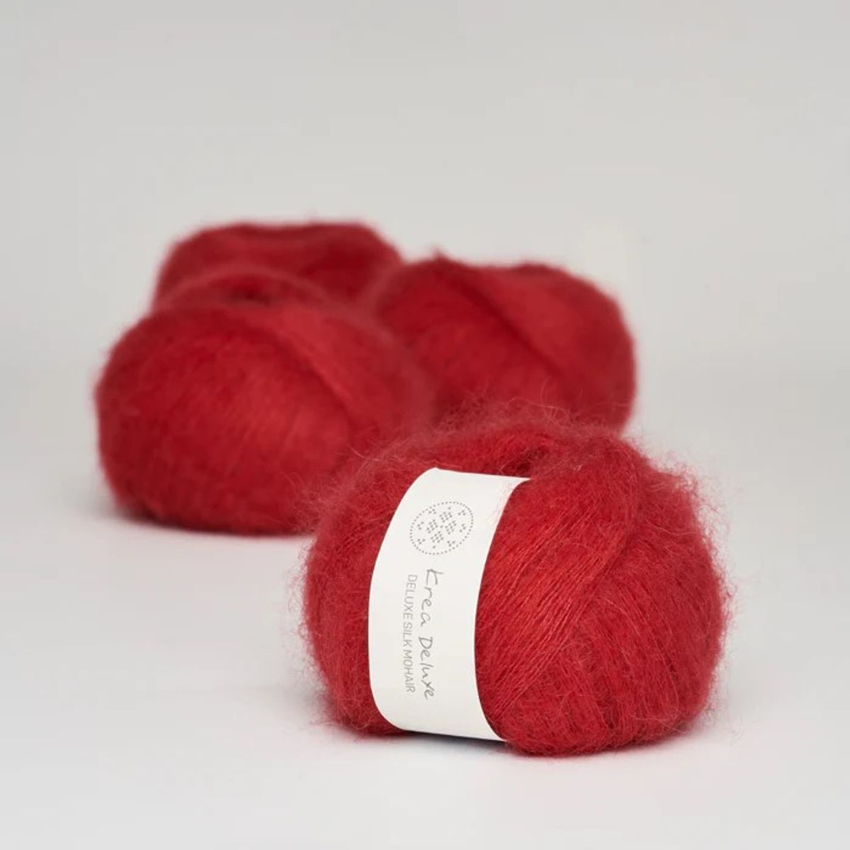 Deluxe Silk Mohair - Rød 35