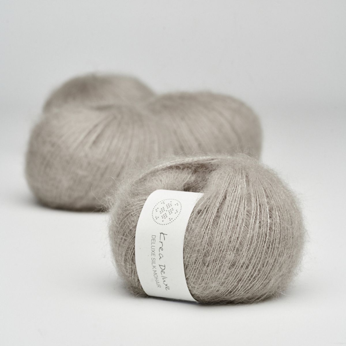 Deluxe Silk Mohair - Varm grå 19