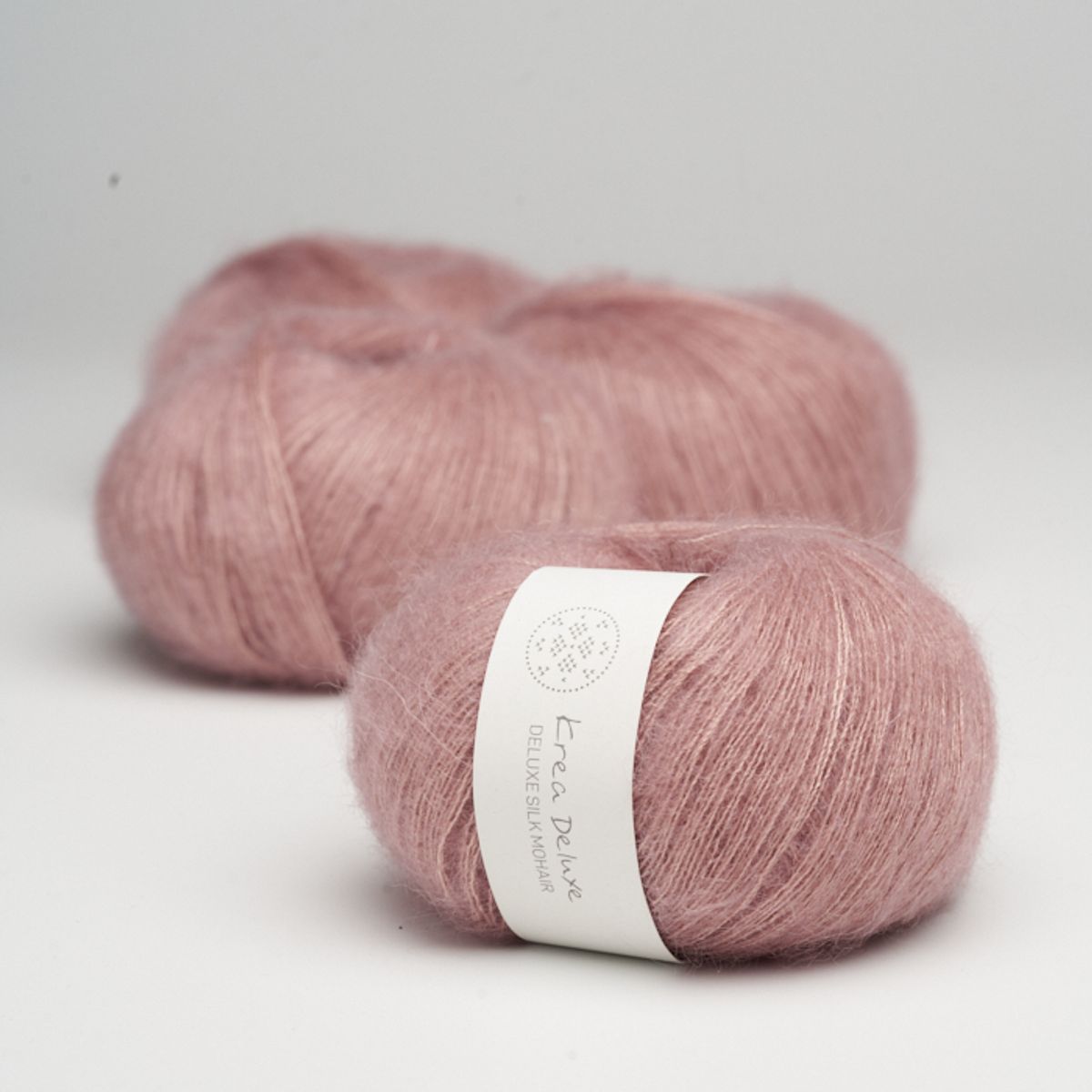 Deluxe Silk Mohair - Varm rosa 10