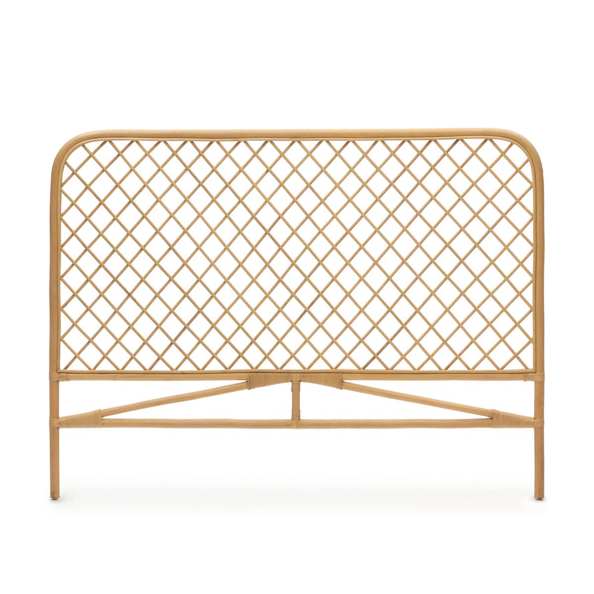 KAVE HOME Citlalli hovedgærde - natur rattan 150cm)