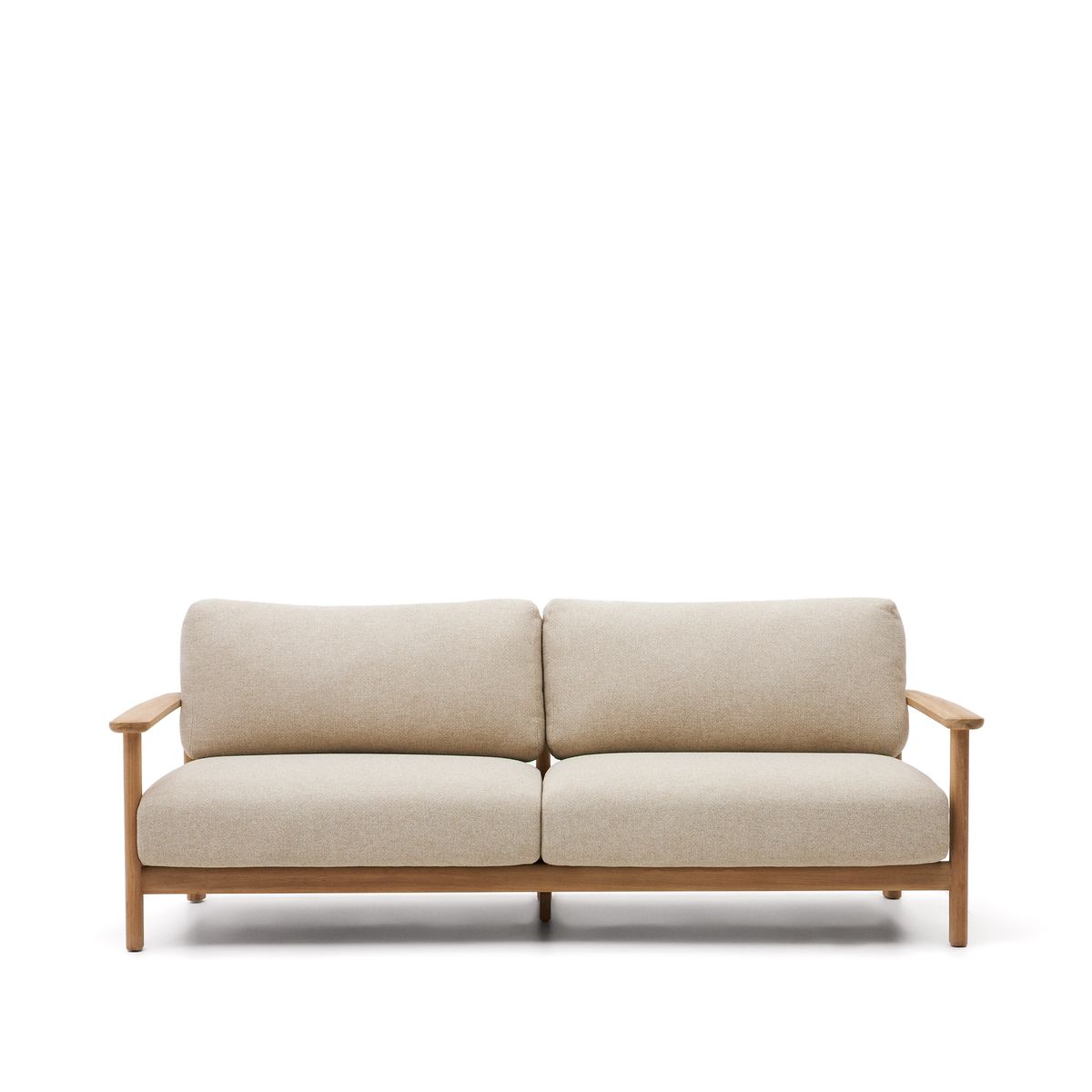 KAVE HOME Tirant 3 pers. sofa - natur teaktræ (212cm)