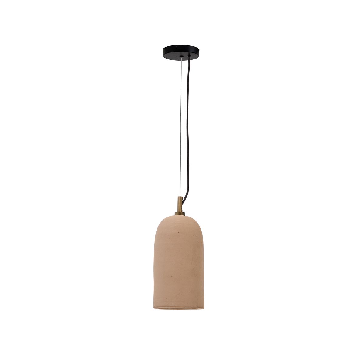 KAVE HOME Madsen loftslampe, rund - terracotta (Ø13)