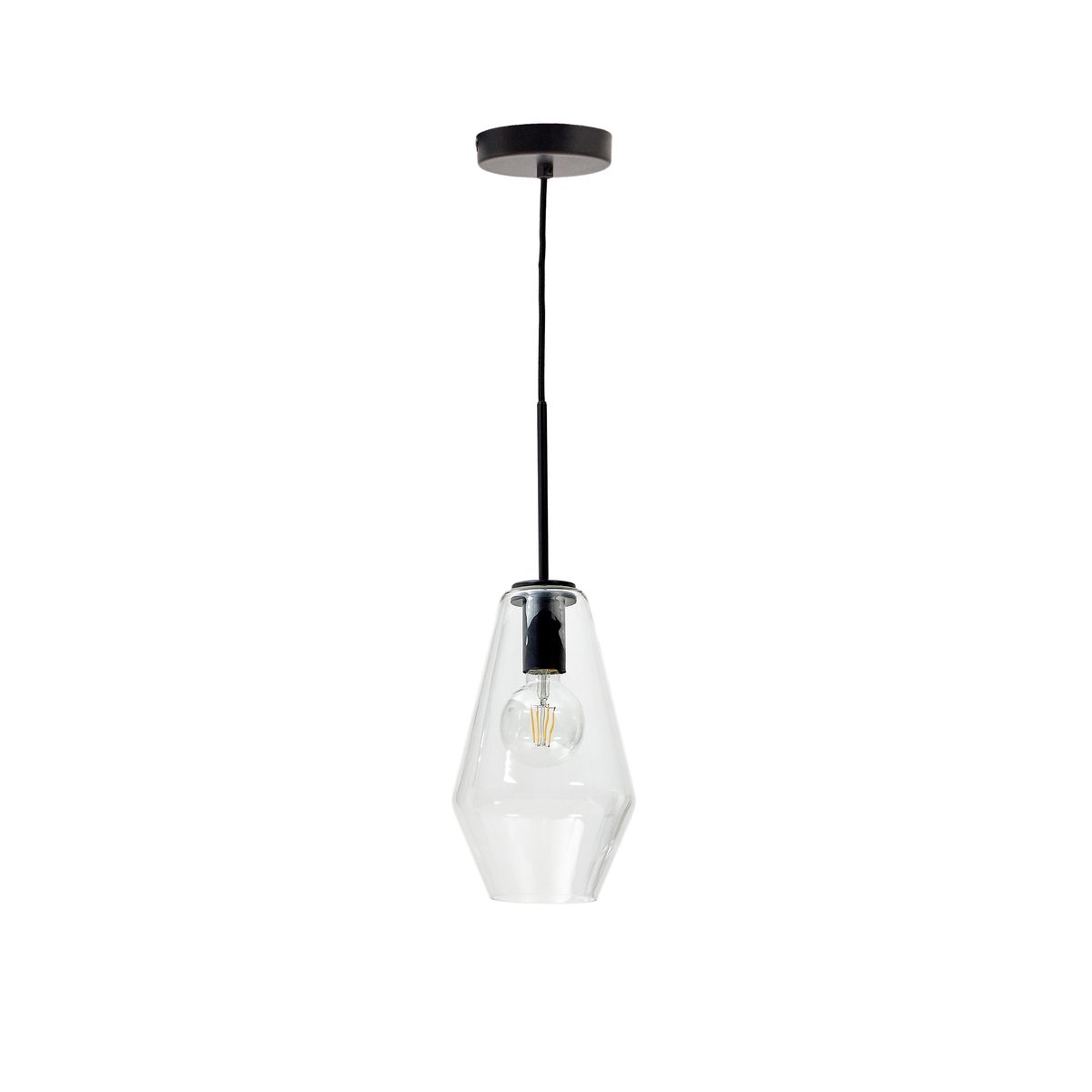 LAFORMA Mao loftlampe, rund - klar glas (Ø17)