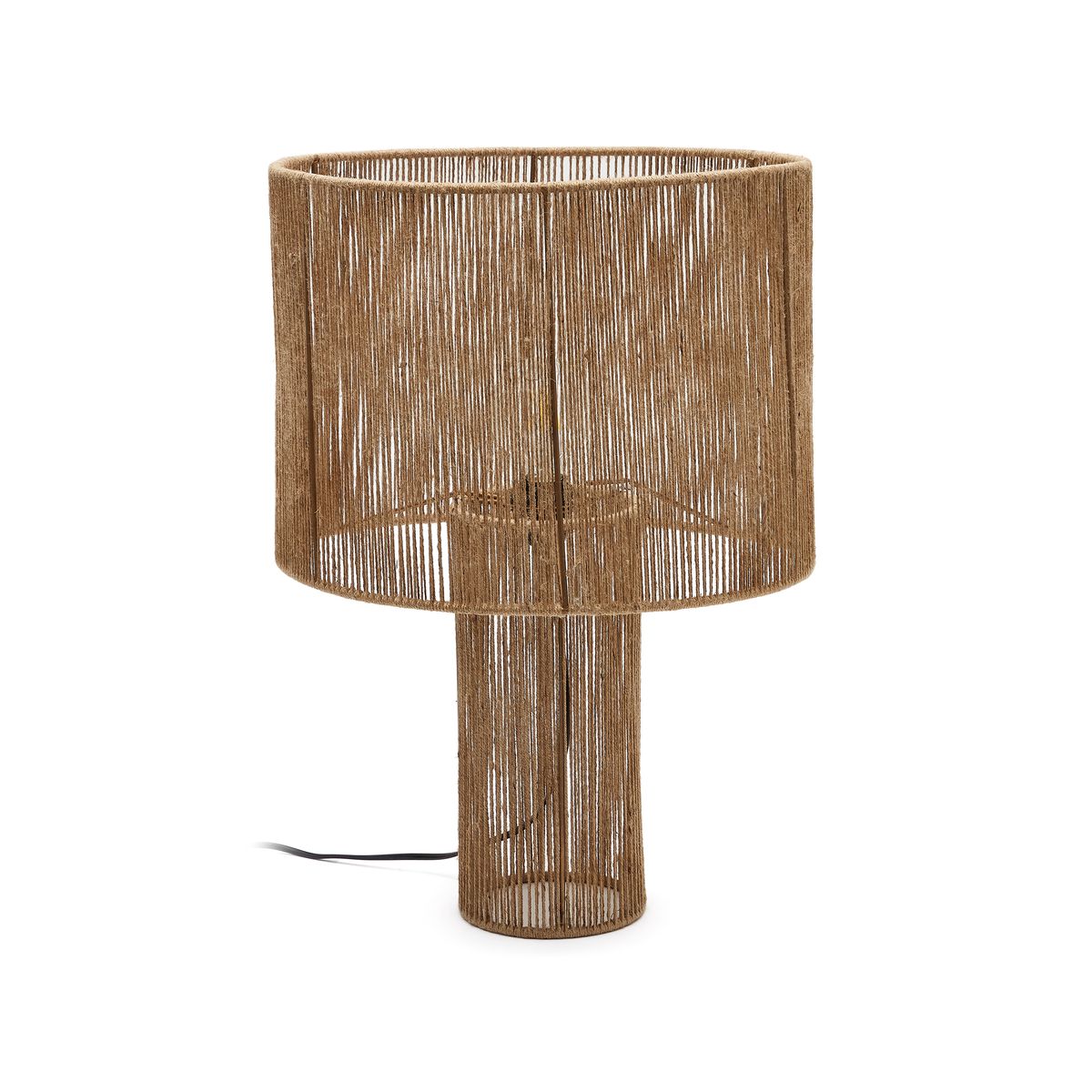 KAVE HOME Pontos bordlampe - natur jute