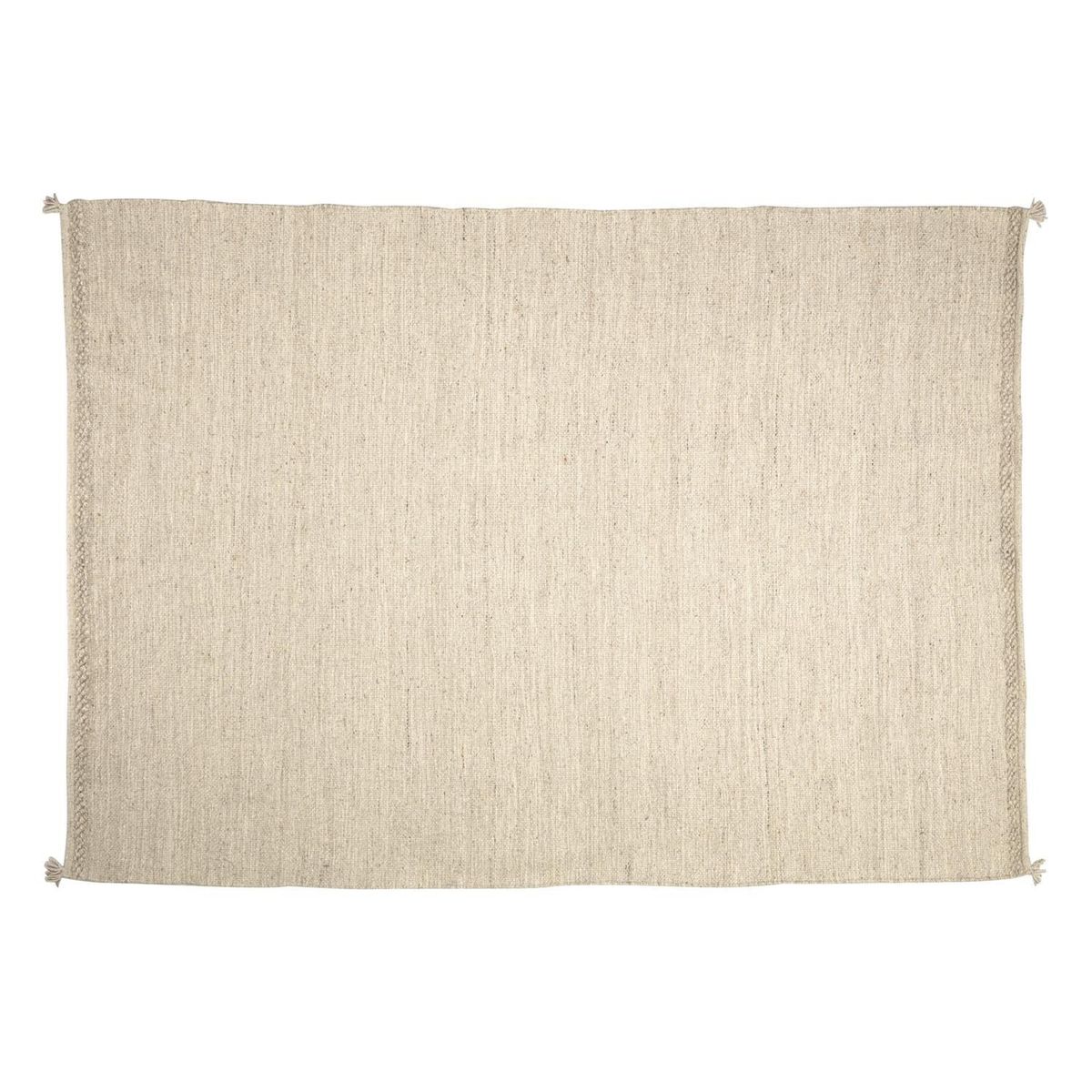 KAVE HOME Carime gulvtæppe - beige uld/bomuld/polyester (200x300)