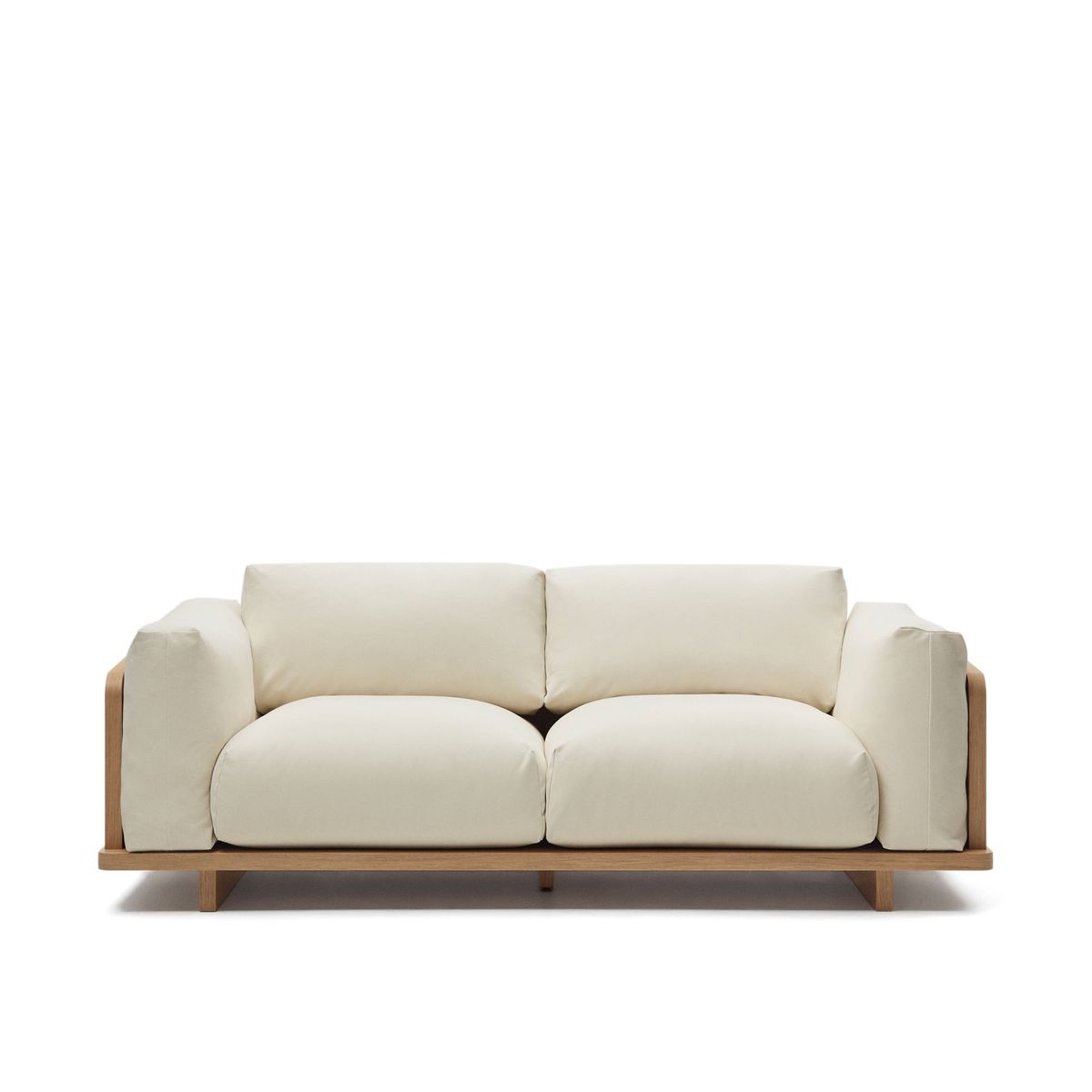 LAFORMA Oaq 3 pers. sofa - beige stof (225cm)