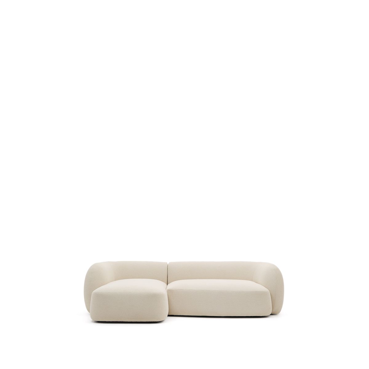 LAFORMA Modular Martina 3. pers. sofa, m. venstre chaiselong - creme chenille (B:287cm)