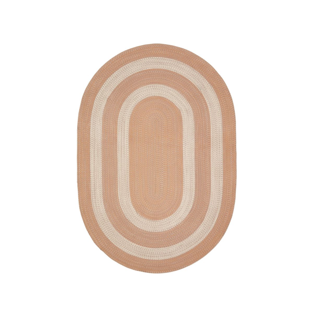 KAVE HOME Leeith gulvtæppe, oval - orange 100% PET (160x230)