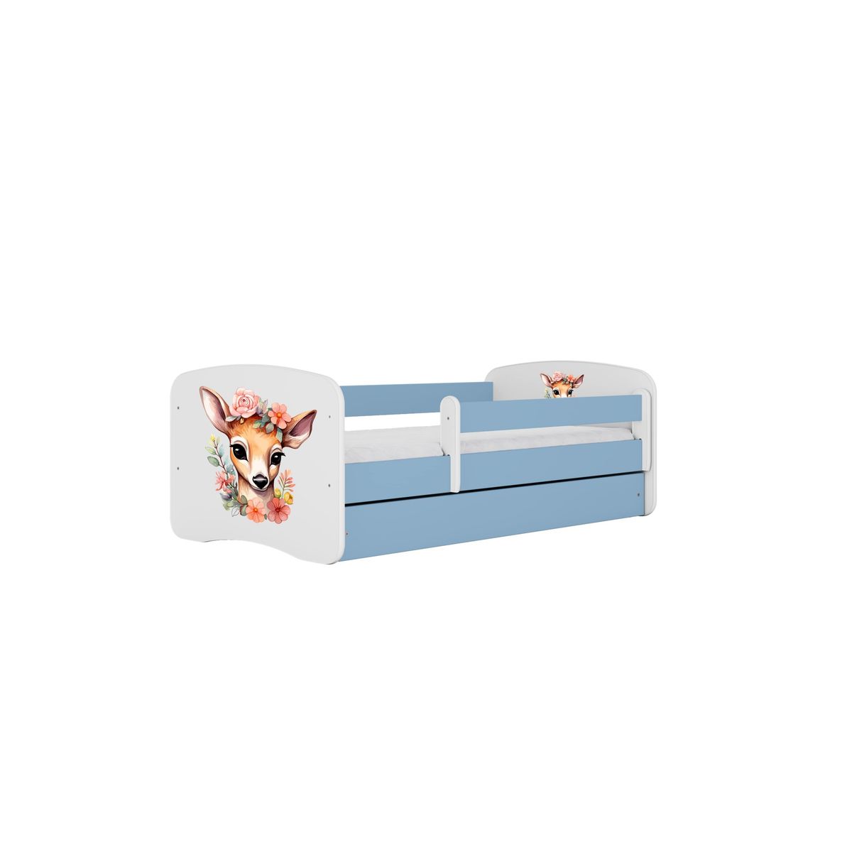 KOCOT KIDS Seng babydreams blue bambi uden skuffe med madras 180/80