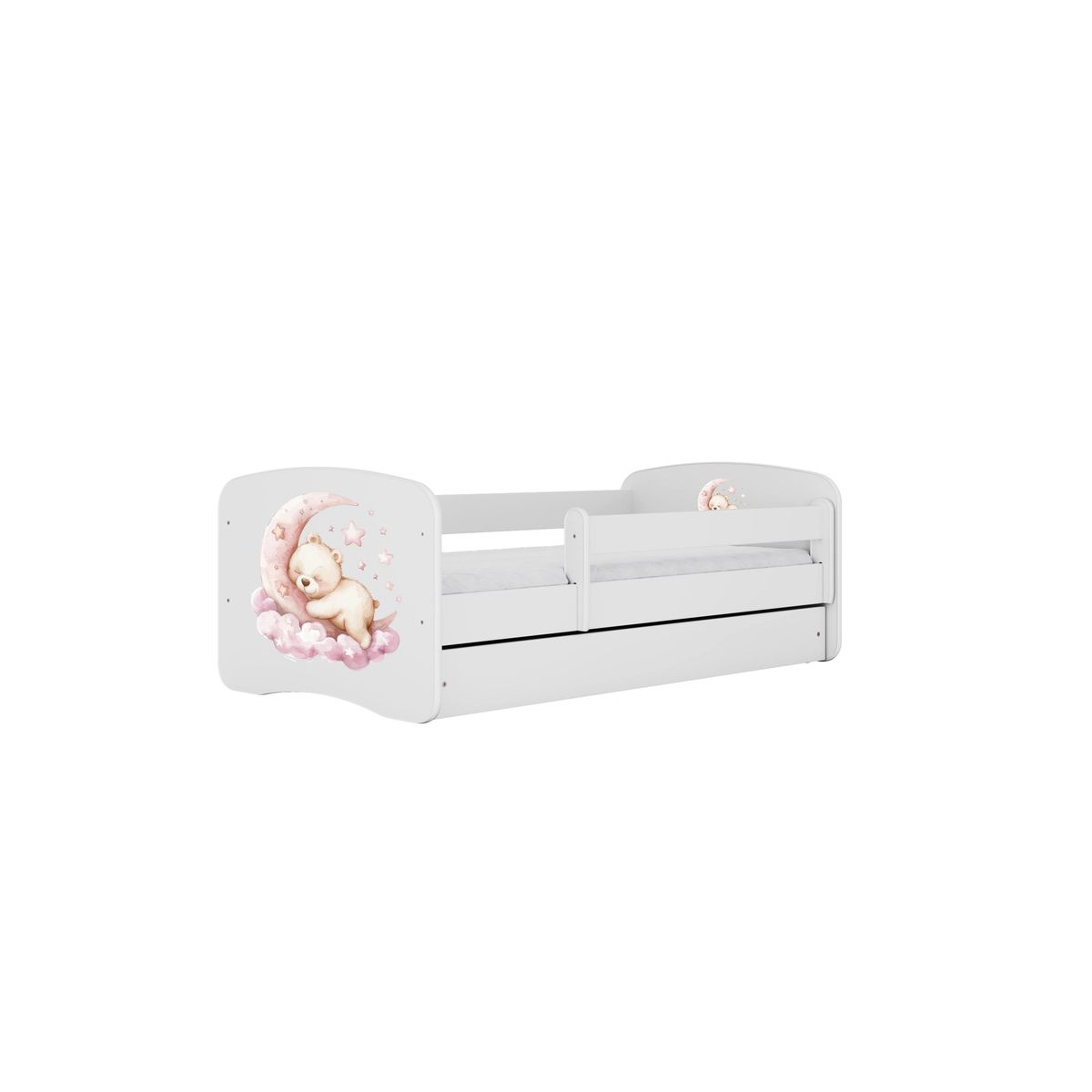 KOCOT KIDS Seng babydreams white dream uden skuffe med madras 140/70