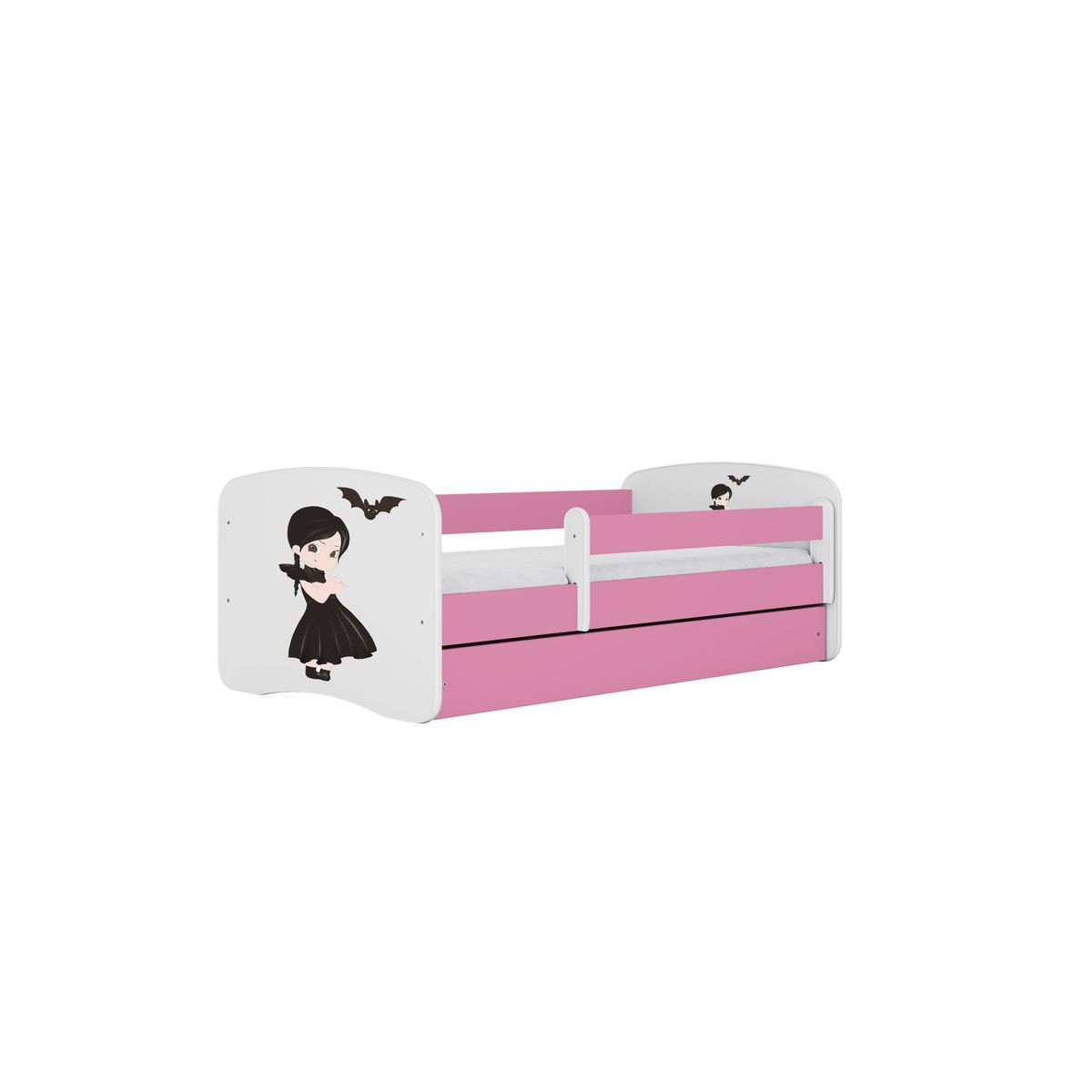 KOCOT KIDS Seng babydreams pink wednesday uden skuffe med madras 160/80