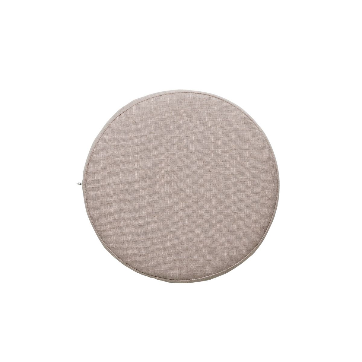 BROSTE COPENHAGEN Ninna hynde, rund - beige polyester (Ø34)