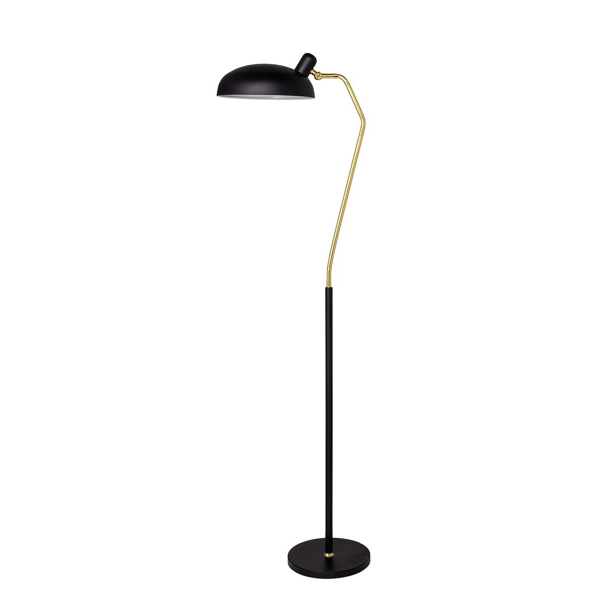 BLOOMINGVILLE Roseanna Gulv Lampe, Sort, Metal