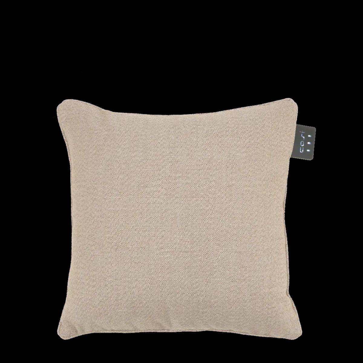 COSI FIRES Cosipillow Knitted varmepude, m. genopladeligt batteri, kvadratisk - natur stof (50x50)