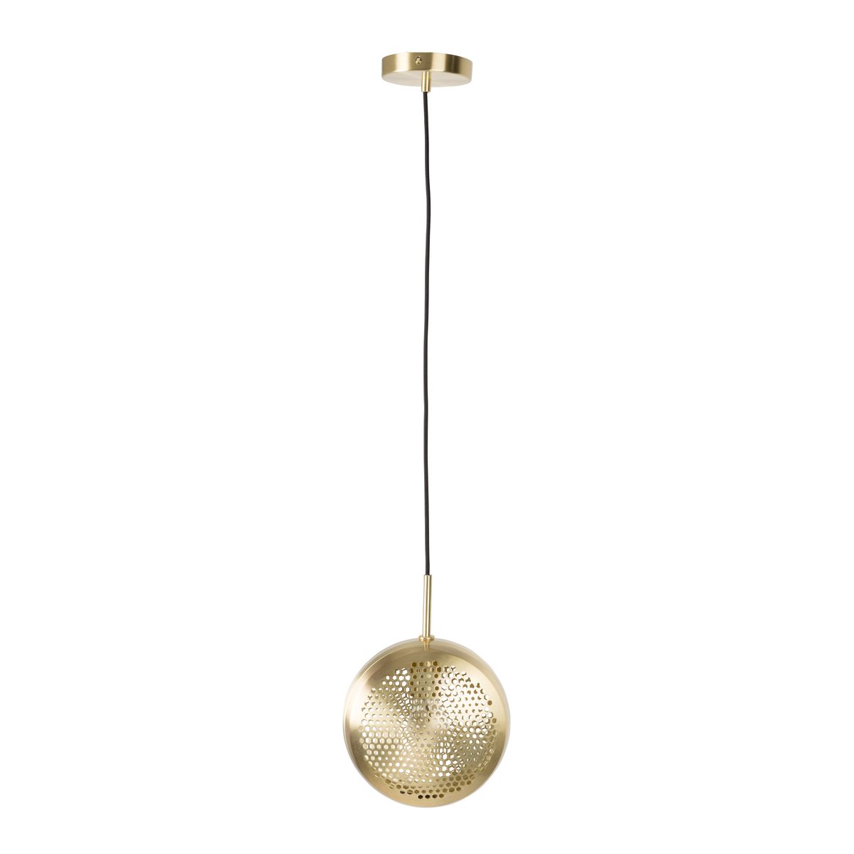 ZUIVER Gringo Flat loftlampe - messing jern