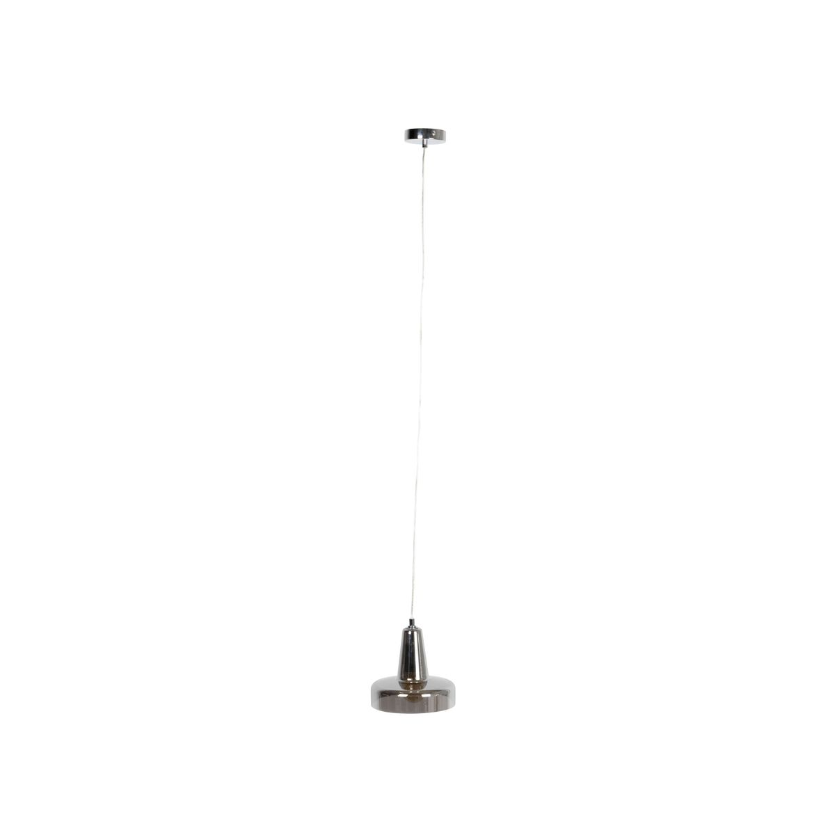 WHITE LABEL LIVING Anshin Small Smoke loftlampe - grå glas