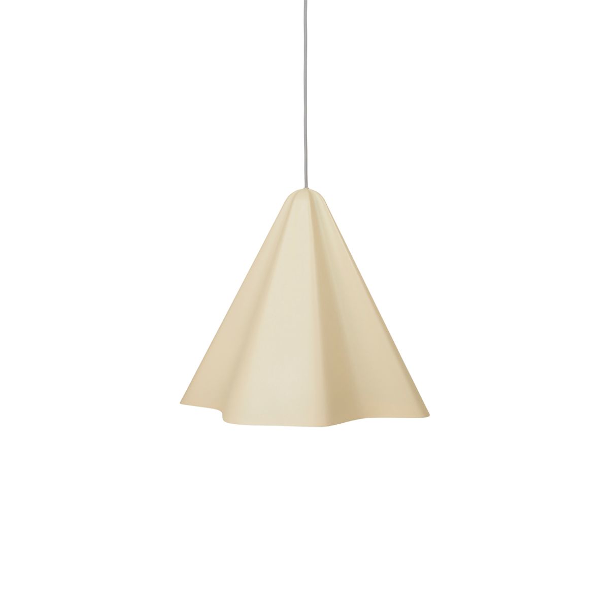 BROSTE COPENHAGEN Skirt loftlampe - lys sand stål