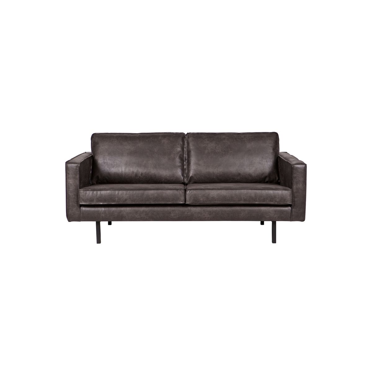 BEPUREHOME Rodeo 2,5 pers. sofa - sort stof