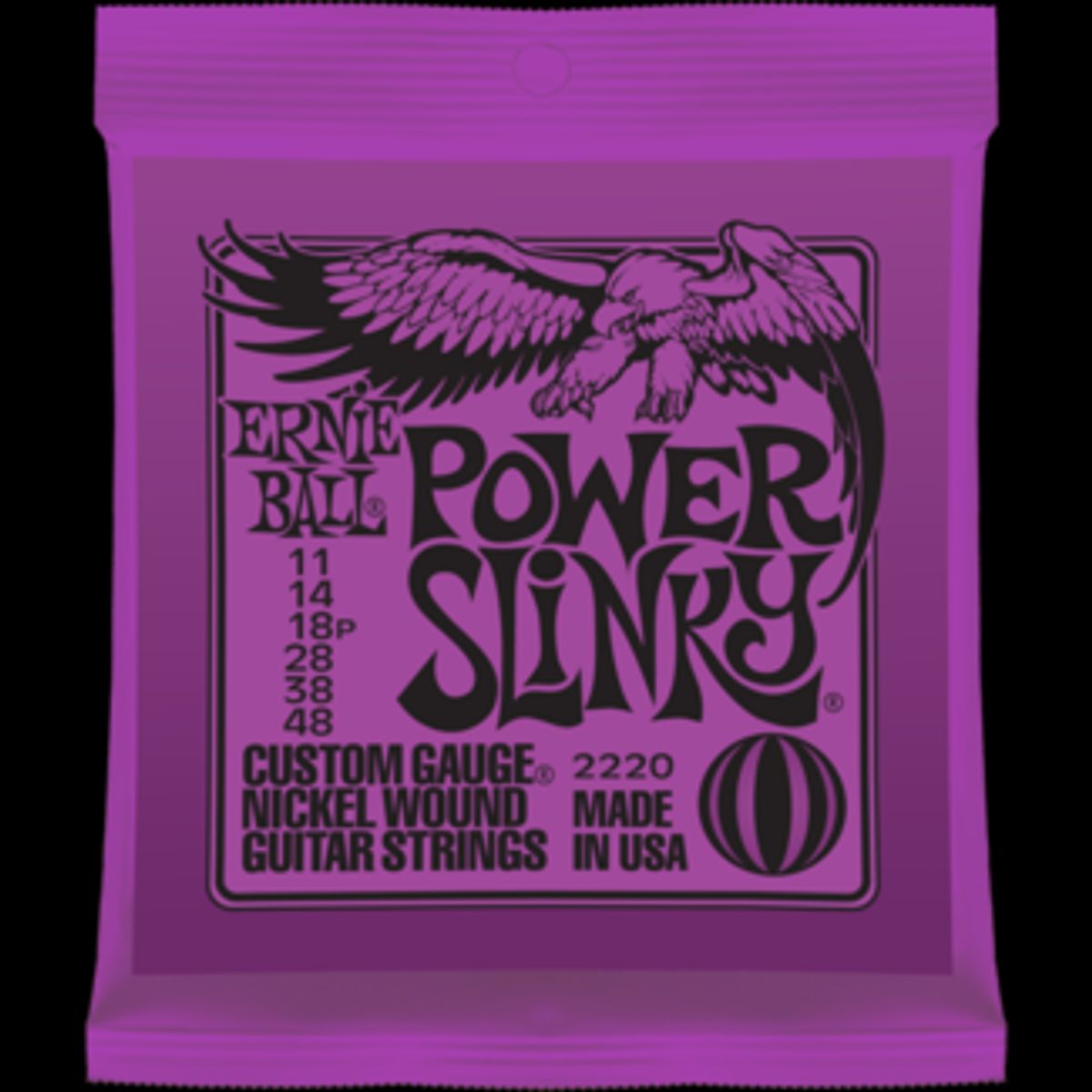 Ernie Ball 2220 Power Slinky El-guitar strenge 011-048