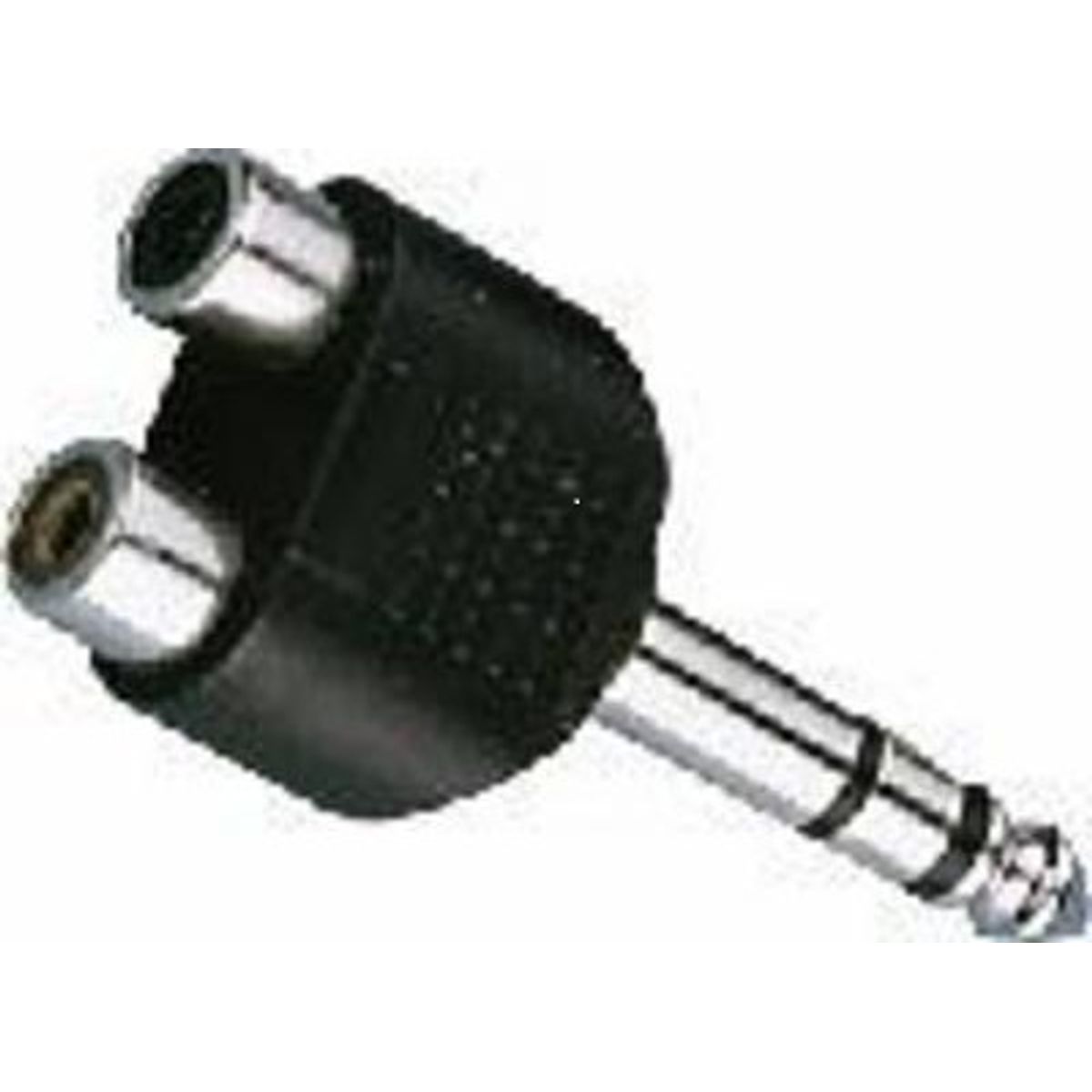 NTA-178 1 x 6.3mm Jack stereo Han til 2 x RCA Hun - Y Kobling