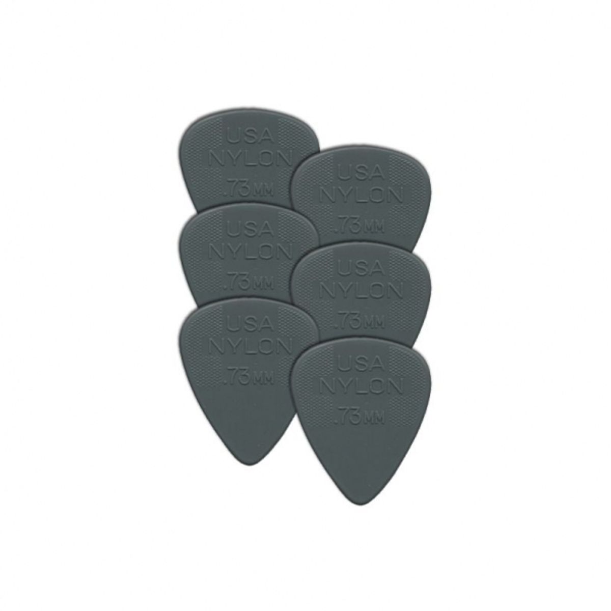 Dunlop Nylon 0.73 mm. Plektre - 10stk. pakke