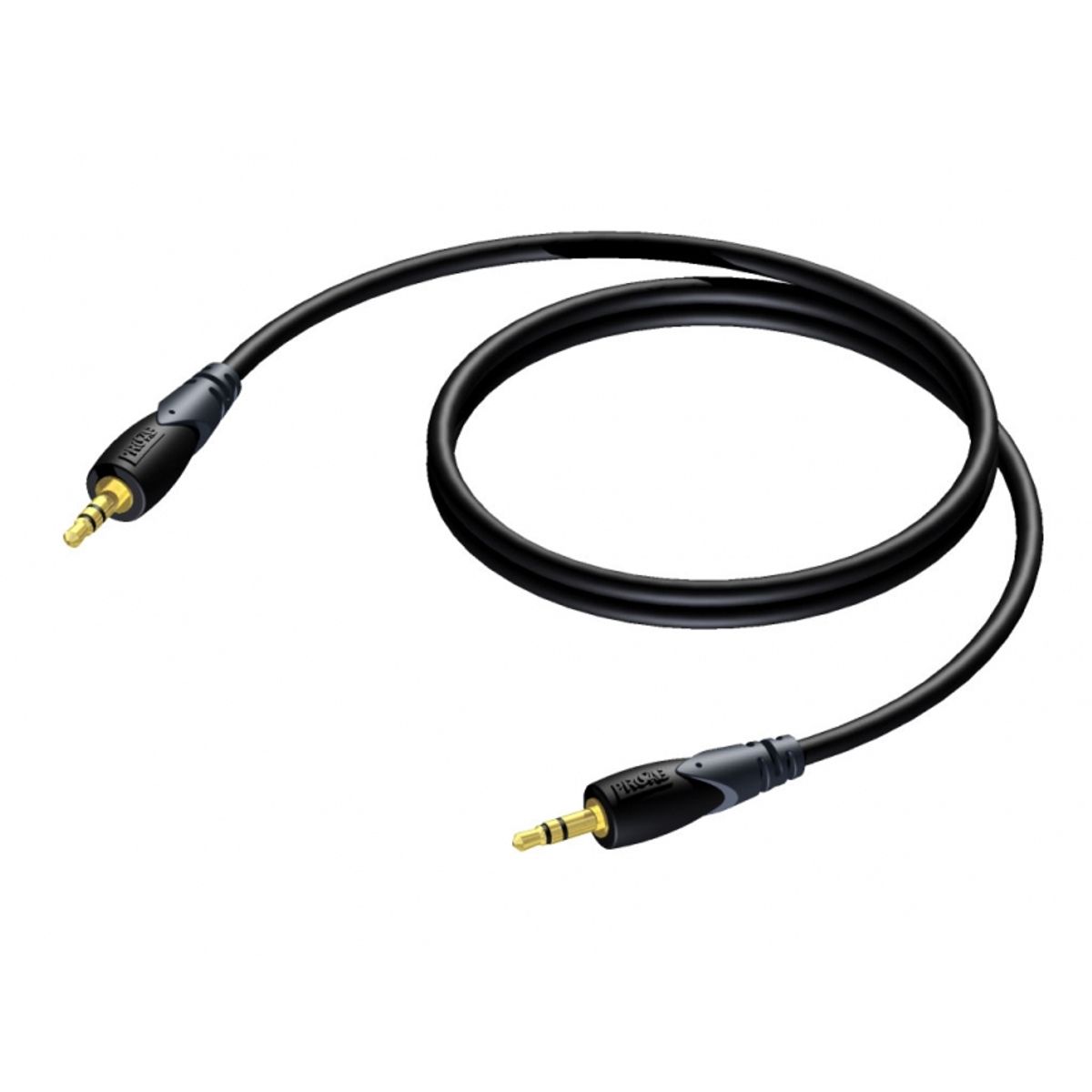 Procab CLA716 - Minijack 3,5mm Stereo Han kabel 5 meter