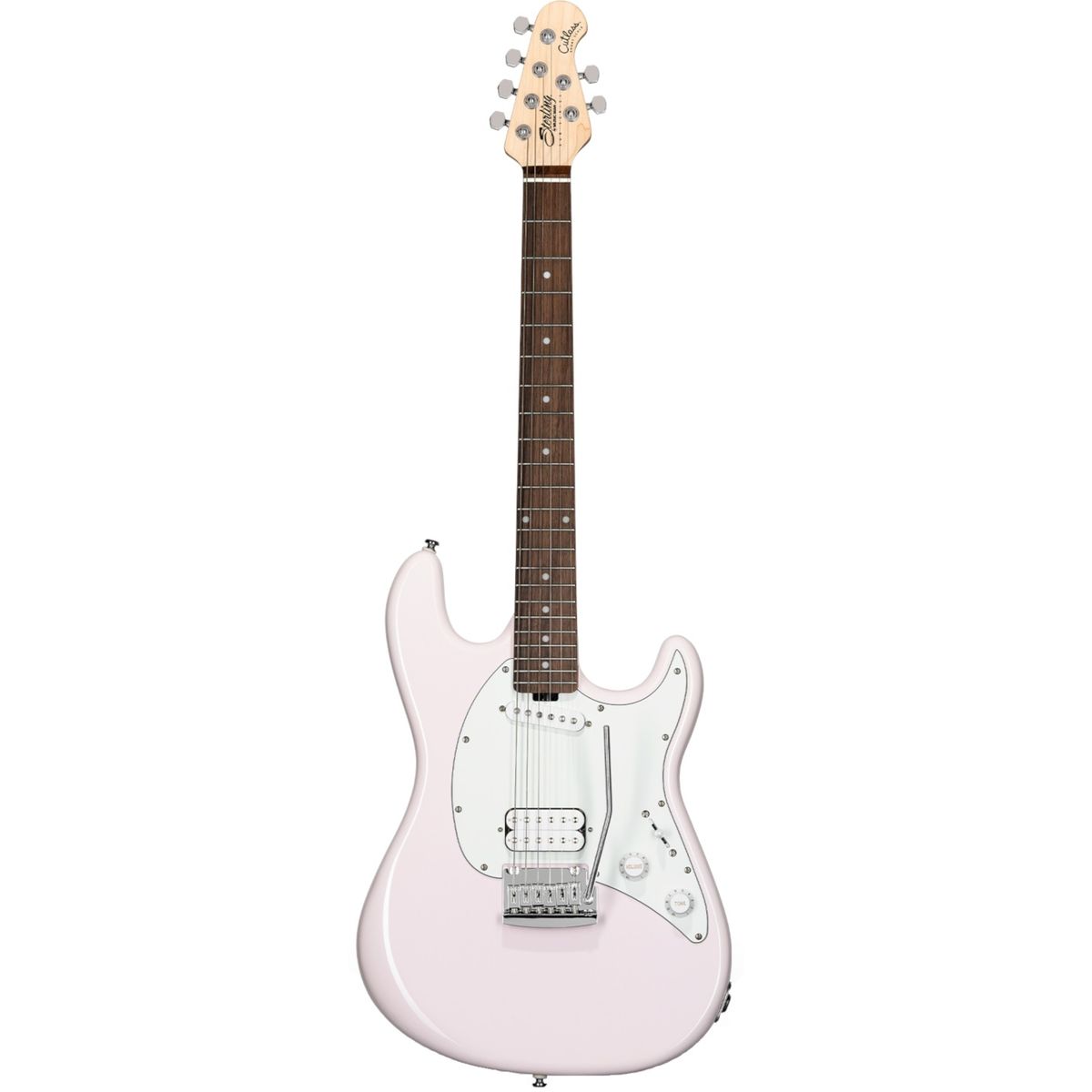 Sterling By Music Man Cutlass CTSS30HS Short Scale El Guitar - Shell Pink