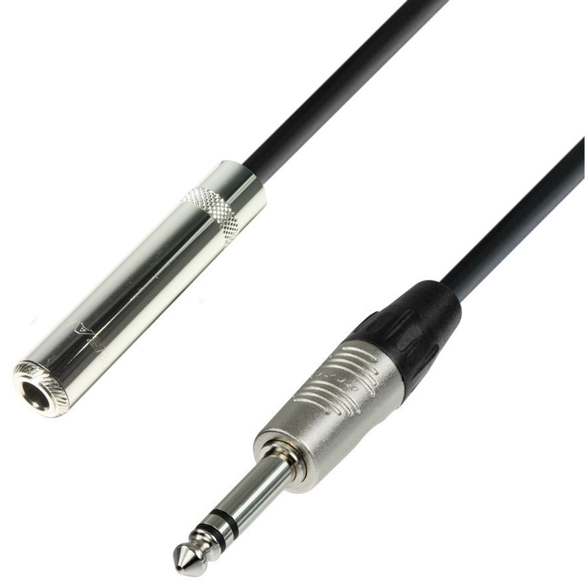 AH K4BOV0600 - Jack 6,3mm Stereo Han - Hun Kabel - 6m