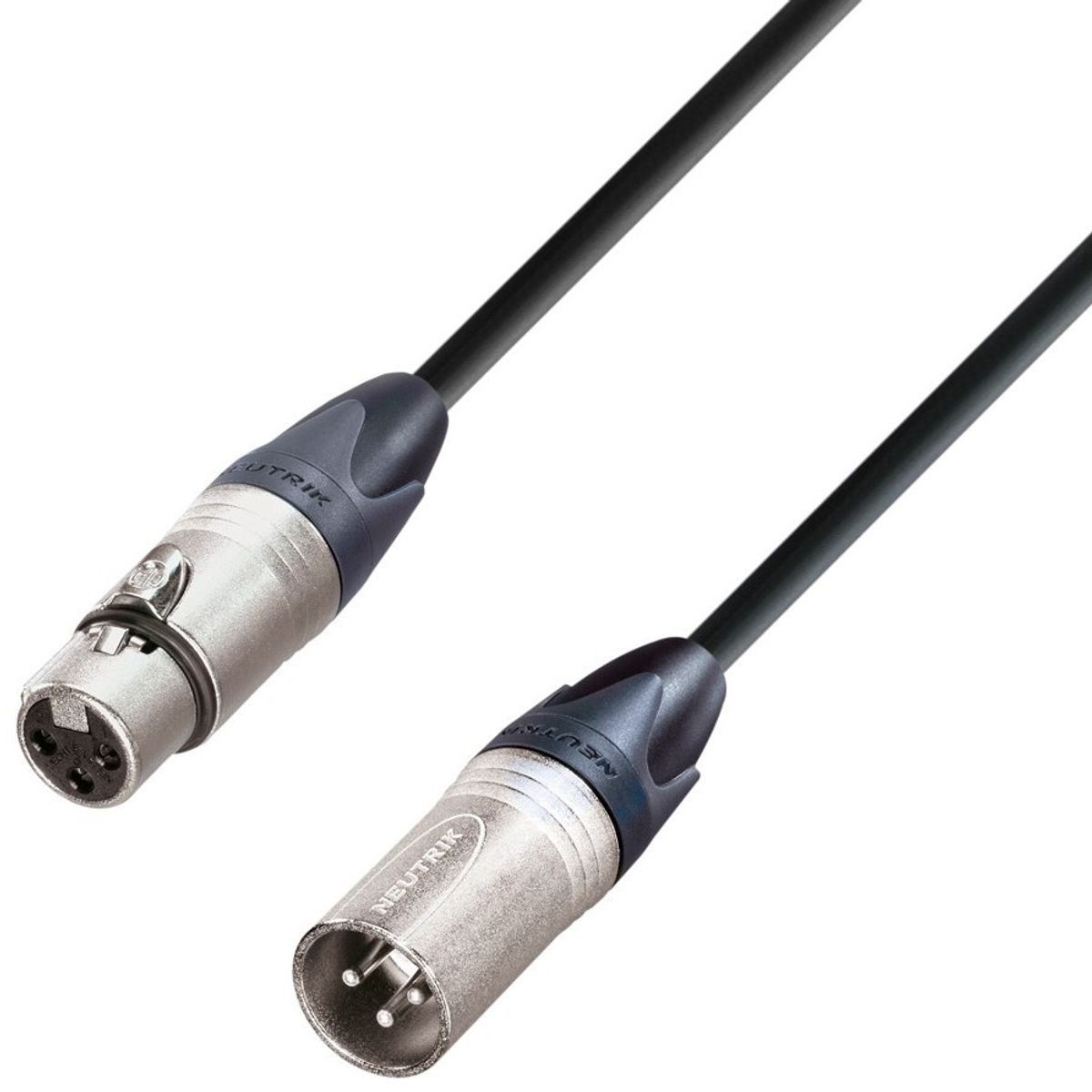 AH 5 STAR - Neutrik XLR 3Pol Han til Hun kabel 20 meter