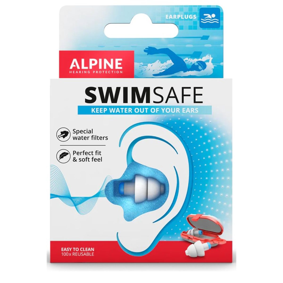 Alpine SwimSafe - Vandsports Ørepropper